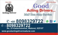 Trustworthy 24H Acting Driver in Madurai for all types of Vehicles.